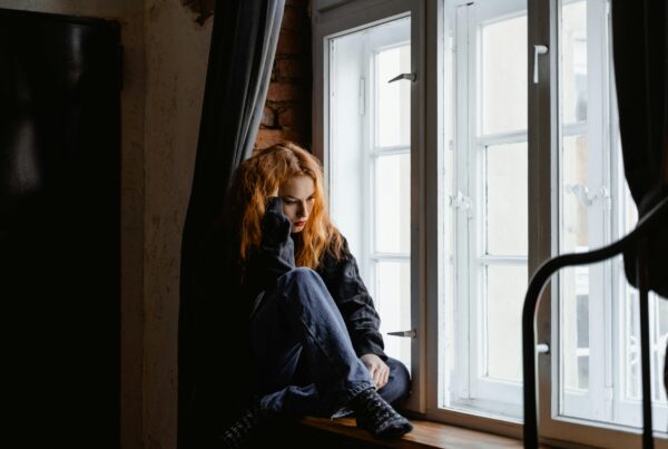 Drug and Alcohol Rehab Birmingham, West Midlands. Sitting alone.