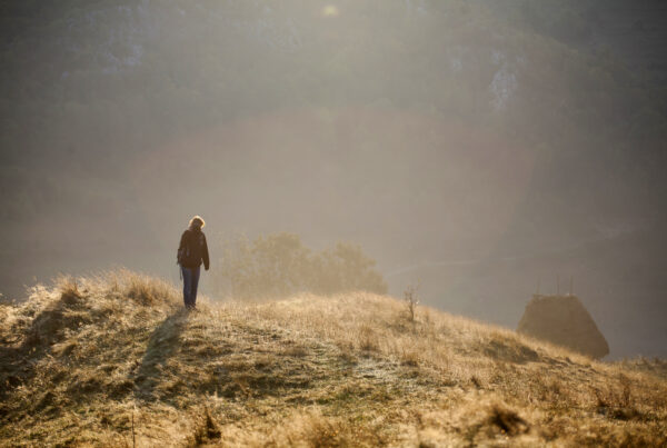 Drug and Alcohol Rehab Birmingham, West Midlands. Person alone in distance